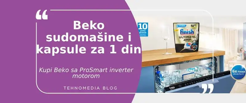 Kupi Beko sudomašinu i dobijaš kapsule za dinar