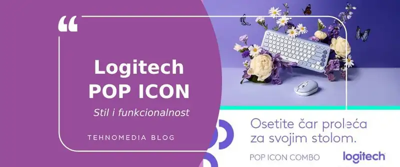 Logitech POP ICON: Stil, funkcionalnost i ekološka snaga