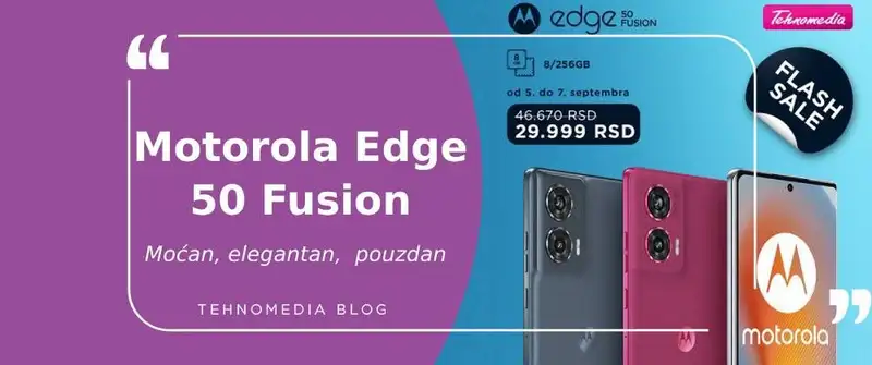 Motorola Edge 50 Fusion: Vrhunske performanse po super ceni