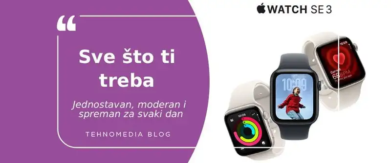 Može li sat biti moderan, pouzdan i jednostavan? Apple Watch SE 3 dokazuje da može