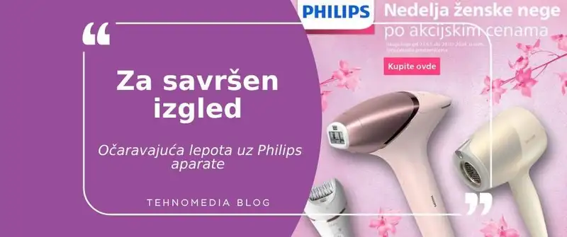 Nedelja ženske nege sa Philips-om