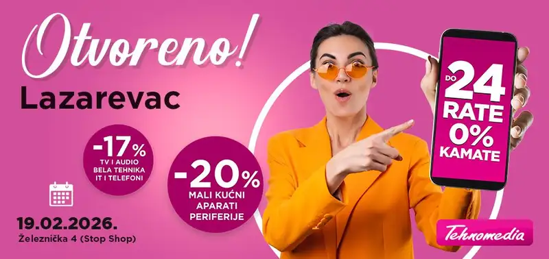 Nova prodavnica u Lazarevcu je otvorena!