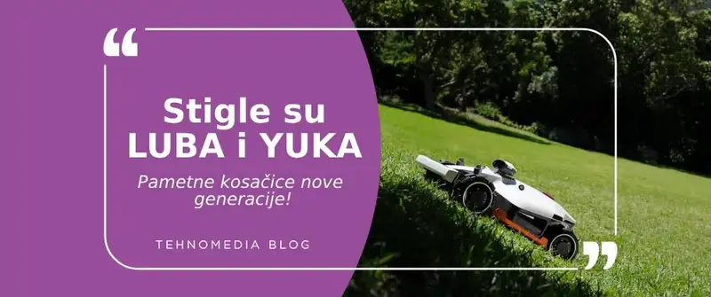 Novo u ponudi Tehnomedie: Robot kosačice koje rade umesto tebe!