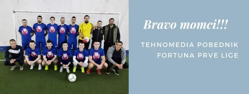 Novosadska ekipa “Tehnomedia” pobednik Fortuna Prve lige u malom  fudbalu