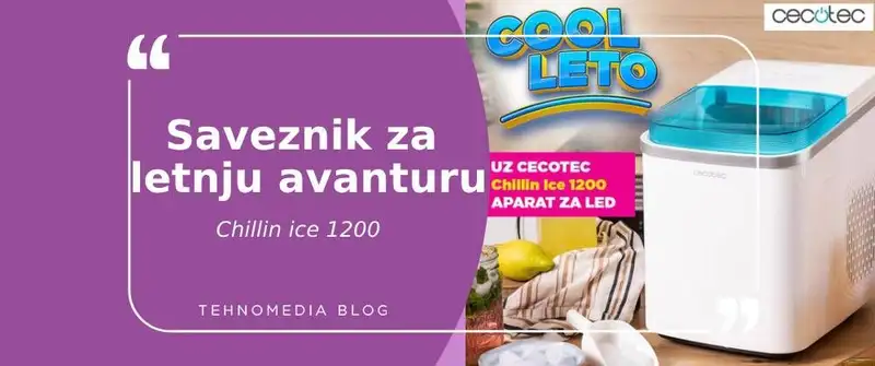 Ohladi leto uz Chillin Ice 1200: Tvoj ledeni saveznik
