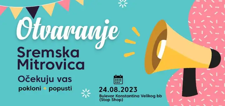 Otvaramo Tehnomedia prodavnicu u Sremskoj Mitrovici 24. avgusta