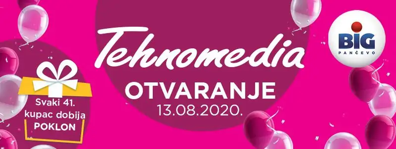 Otvaranje nove Tehnomedia prodavnice u Pančevu