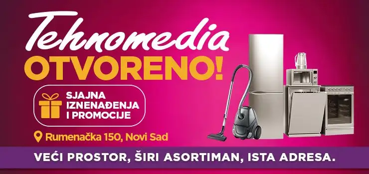 Otvorena Tehnomedia u Novom Sadu!