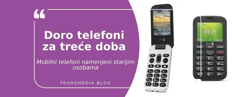 DORO: Pametan izbor telefona za treće doba