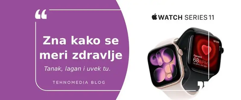 Želiš pametniji, lakši i brži dan? Otkrij Apple Watch Series 11