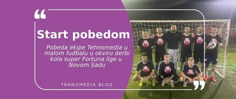 Pobednički novi početak Tehnomedie u Fortuna ligi u Novom Sadu