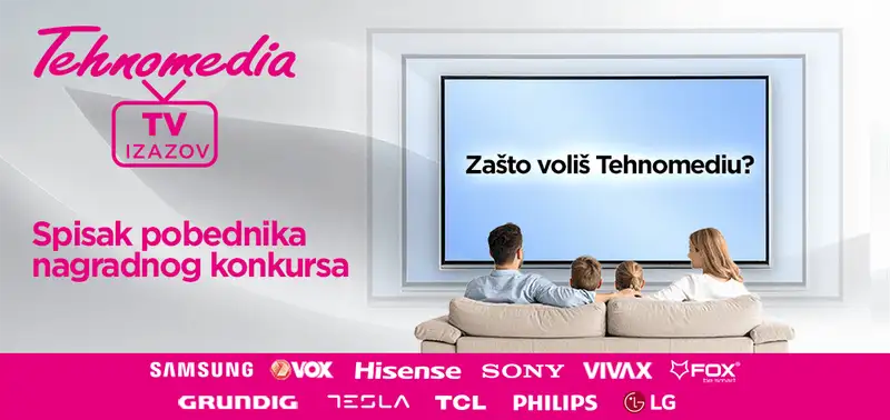 Pogledajte ko je osvojio nagrade u Tehnomedia TV izazovu!