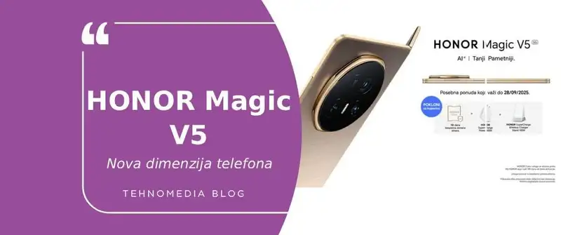 Premium inovacija koja pomera granice – HONOR Magic V5