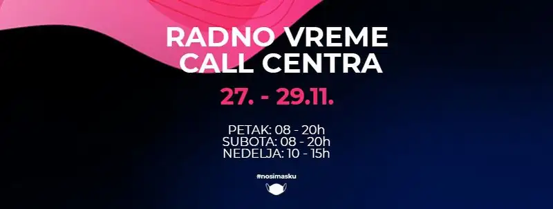 Produženo radno vreme Call centra
