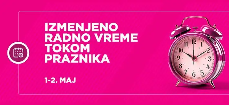Radno vreme Tehnomedia prodavnica tokom prazničnih dana