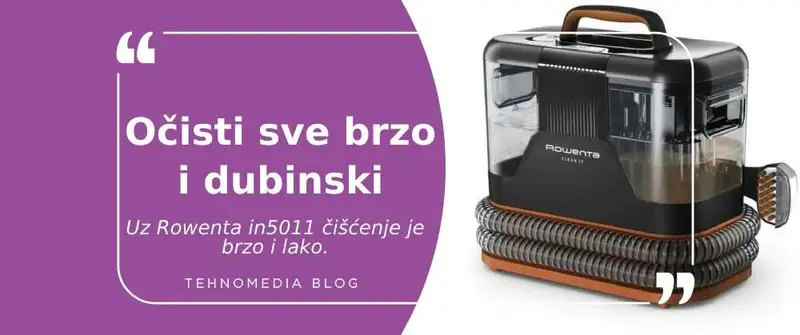 Rowenta IN5011 – Usisivač za dubinsko čišćenje tepiha, nameštaja i auta