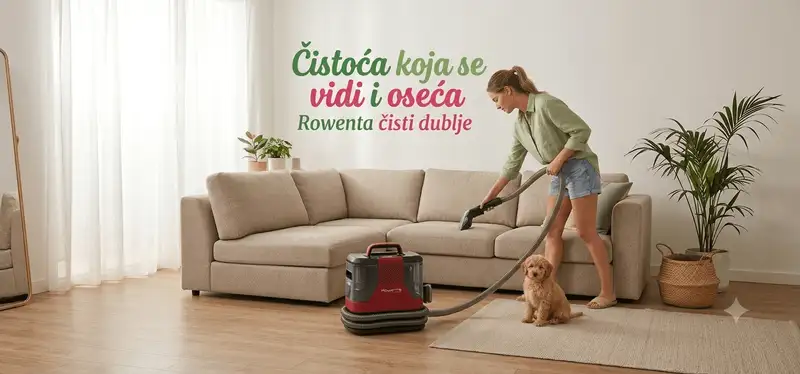 Rowenta usisivač za dubinsko pranje – kada leto donese više od sunca i toplote