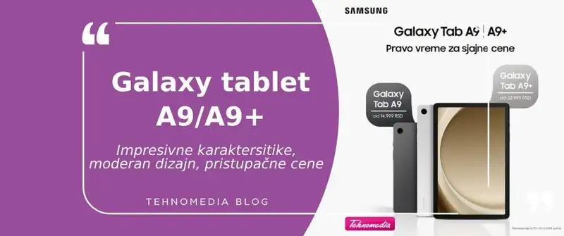 Samsung Galaxy Tab A9 i A9+: Revolucija mobilne povezanosti