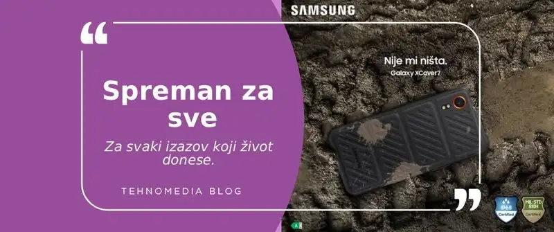 Samsung Galaxy XCover7 – Tvoj partner za sve situacije