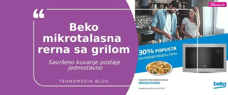 Savršen obrok iz Beko mikrotalasne rerne
