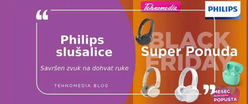 Slušajte muziku kao nikada pre uz Philips slušalice