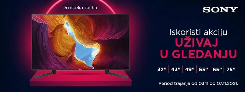 Sony televizori po top cenama