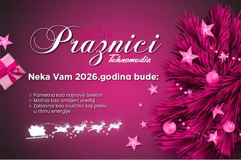 Tehnologija u prazničnom ruhu: Neka 2026. zablista!
