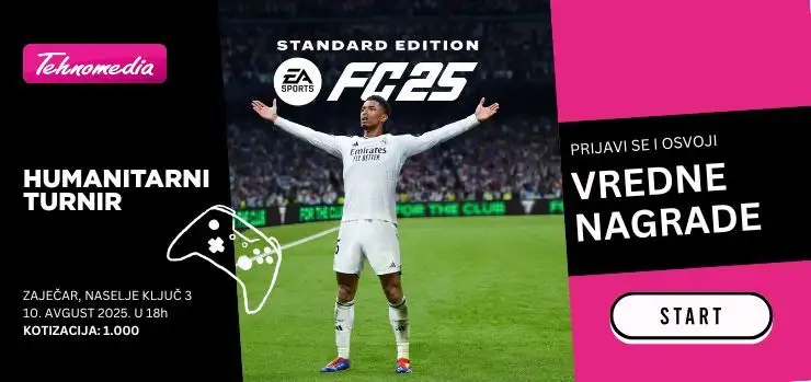 Tehnomedia FC25: Fudbal, fer plej i fantastične nagrade!