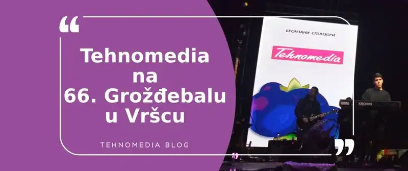 Tehnomedia na 66. Danima berbe grožđa
