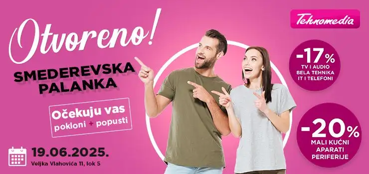 Tehnomedia otvorila vrata u Smederevskoj Palanci