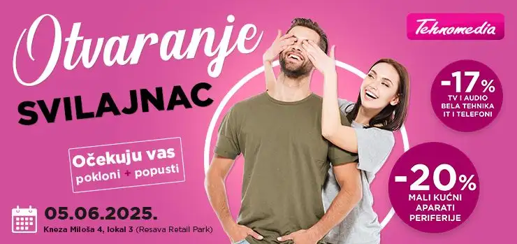 Tehnomedia stiže u Svilajnac! Otvaranje koje se ne propušta
