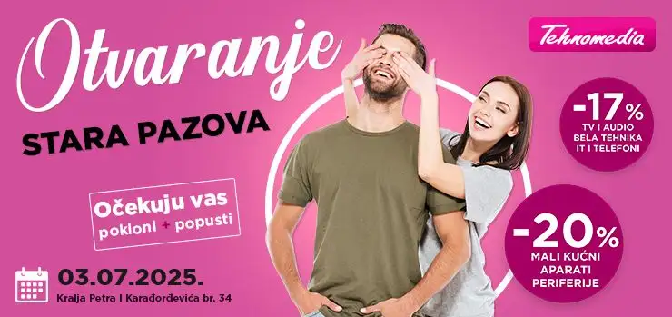 Tehnomedia uskoro i u Staroj Pazovi!