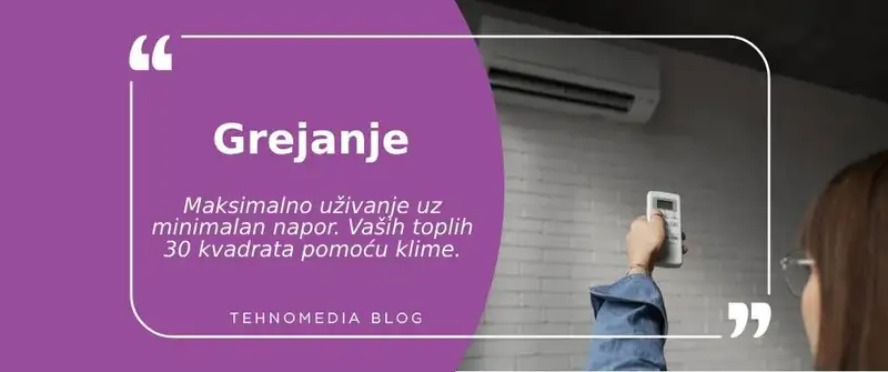 Topli dom od 30 kvadrata uz pomoć klime