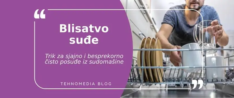 Trik za besprekorno čiste čaše iz sudomašine