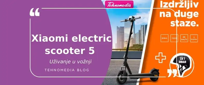 Trotinet budućnosti – XIAOMI Electric Scooter 5!
