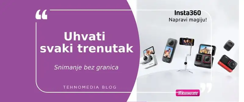 Upoznajte Insta360 seriju kamera