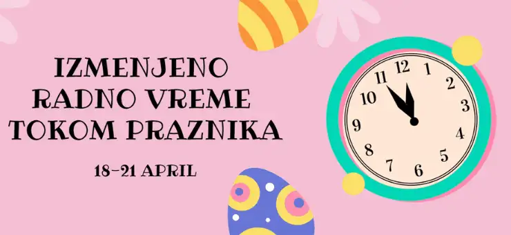 Uskršnji praznici i radno vreme Tehnomedie od 18. do 21. aprila
