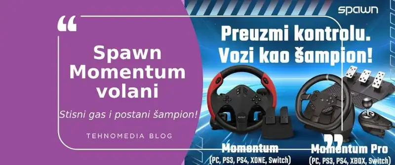 Vozi kao šampion: Spawn Momentum volani