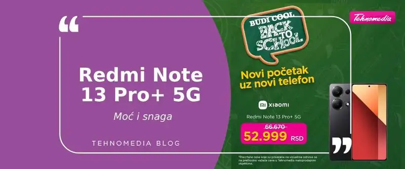Xiaomi Redmi Note 13 Pro+ 5G po super ceni