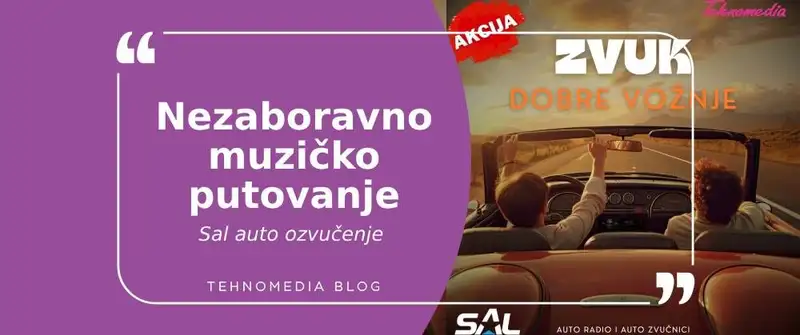 Zvuk dobre vožnje uz Sal auto ozvučenje