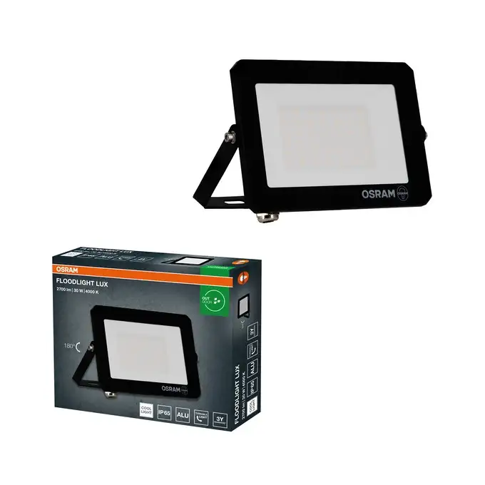OSRAM  Floodlight reflektor LUX 30W 4000K IP65 crni