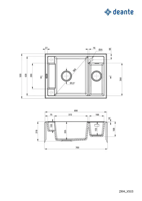 DEANTE ZRM T503