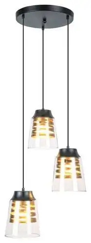 RABALUX Zenaida,visilica E27 3x60W,m.