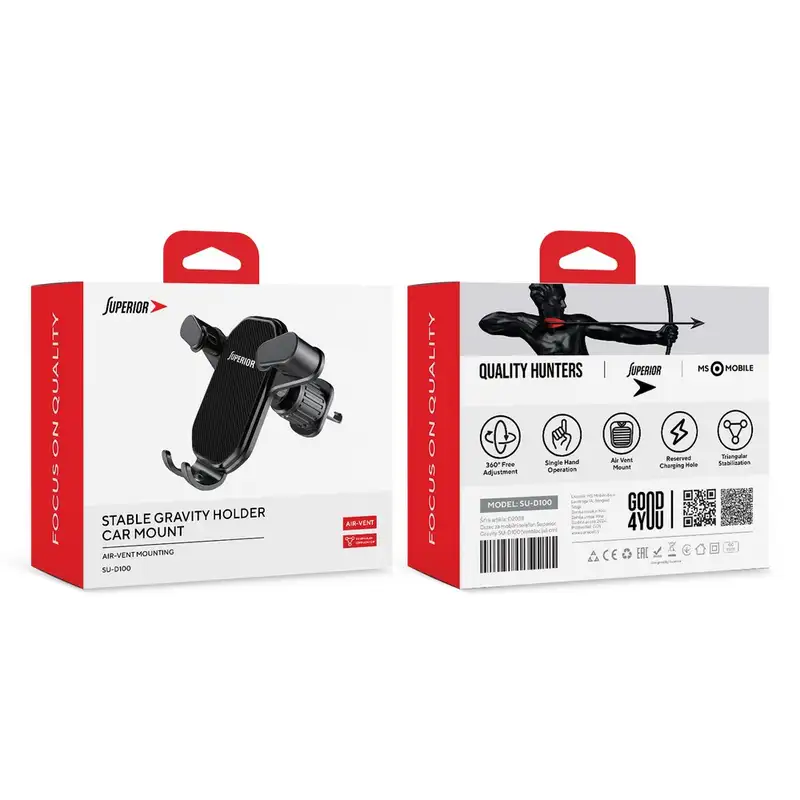 SUPERIOR Drzac ventilacija/gravity SU-D100