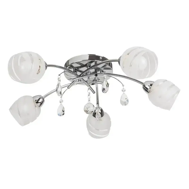 RABALUX Melissa plafonska lampa E14 5x max60W hrom