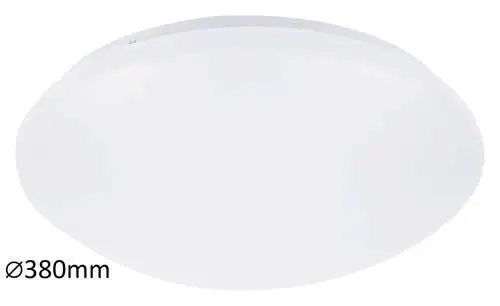 RABALUX Lucas plafonjera LED 24W 4000K 38cm bela IP20