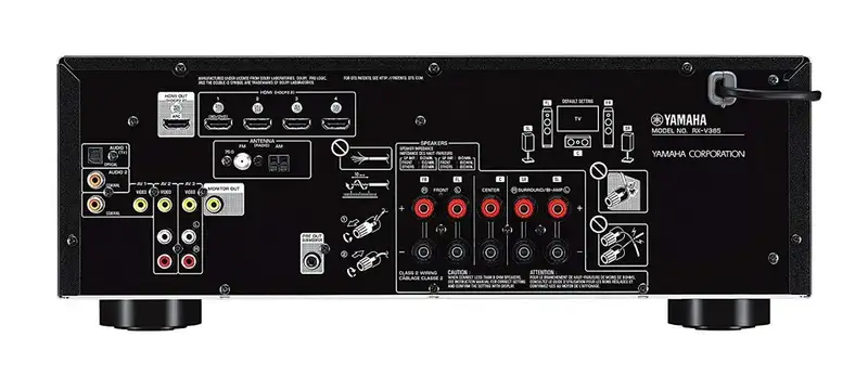 YAMAHA RXV385 BL
