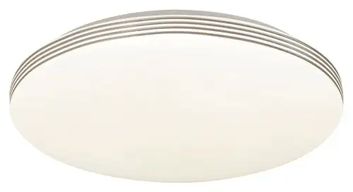 RABALUX Oscar 2, 18W, 1350lm, 4000K,  33x33cm, bela, srebrni prsten