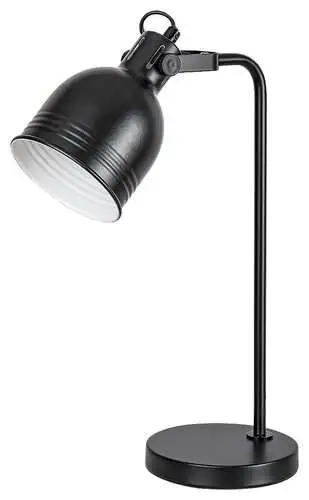 RABALUX Flint, stona lampa E14, crna metalna