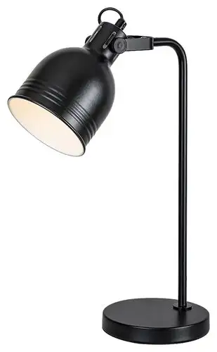 RABALUX Flint, stona lampa E14, crna metalna